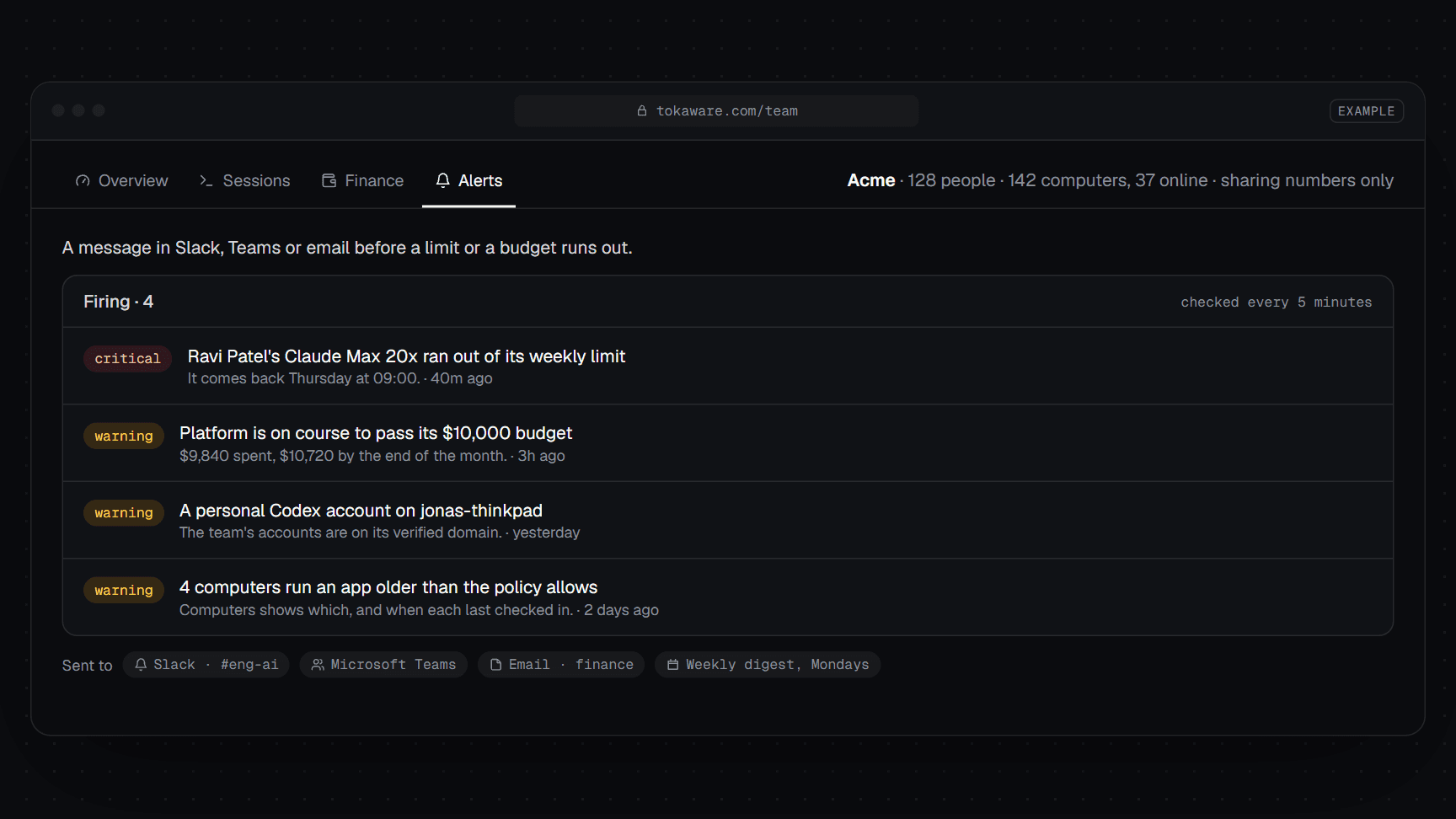 Tokaware screenshot 4